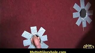 Sexy girl shows off her blowjob skills at gloryhole 3 porn video